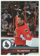 Clarke MacArthur - Ottawa Senators (NHL Hockey Card) 2017-18 Upper Deck # 133 Mint