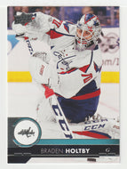 Braden Holtby - Washington Capitals (NHL Hockey Card) 2017-18 Upper Deck # 186 Mint