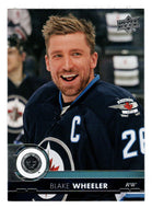 Blake Wheeler - Winnipeg Jets (NHL Hockey Card) 2017-18 Upper Deck # 194 Mint