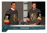 Checklist # 2 - Marc-Andre Fleury - Brayden McNabb (NHL Hockey Card) 2017-18 Upper Deck # 200 Mint