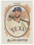 Nomar Mazara - Texas Rangers (MLB Baseball Card) 2017 Topps Allen and Ginter # 91 Mint