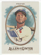 Jurickson Profar - Texas Rangers (MLB Baseball Card) 2017 Topps Allen and Ginter # 202 Mint