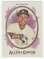 Carlos Gonzalez - Colorado Rockies (MLB Baseball Card) 2017 Topps Allen and Ginter # 203 Mint