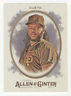 Johnny Cueto - San Francisco Giants (MLB Baseball Card) 2017 Topps Allen and Ginter # 219 Mint
