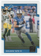 Golden Tate III - Detroit Lions (NFL Football Card) 2017 Panini Donruss # 13 Mint