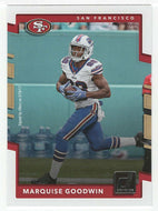 Marquise Goodwin - San Francisco 49ers (NFL Football Card) 2017 Panini Donruss # 108 Mint