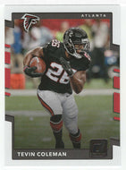 Tevin Coleman - Atlanta Falcons (NFL Football Card) 2017 Panini Donruss # 110 Mint