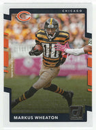 Markus Wheaton - Chicago Bears (NFL Football Card) 2017 Panini Donruss # 127 Mint