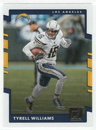 Tyrell Williams - Los Angeles Chargers (NFL Football Card) 2017 Panini Donruss # 128 Mint