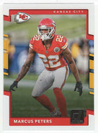 Marcus Peters - Kansas City Chiefs (NFL Football Card) 2017 Panini Donruss # 222 Mint