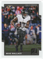 Mike Wallace - Baltimore Ravens (NFL Football Card) 2017 Panini Donruss # 286 Mint