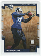 Gerald Everett RC - Los Angeles Rams (NFL Football Card) 2017 Panini Donruss # 392 Mint