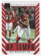 Vic Beasley Jr. - Atlanta Falcons - Up Tempo (NFL Football Card) 2017 Panini Donruss # 16 Mint