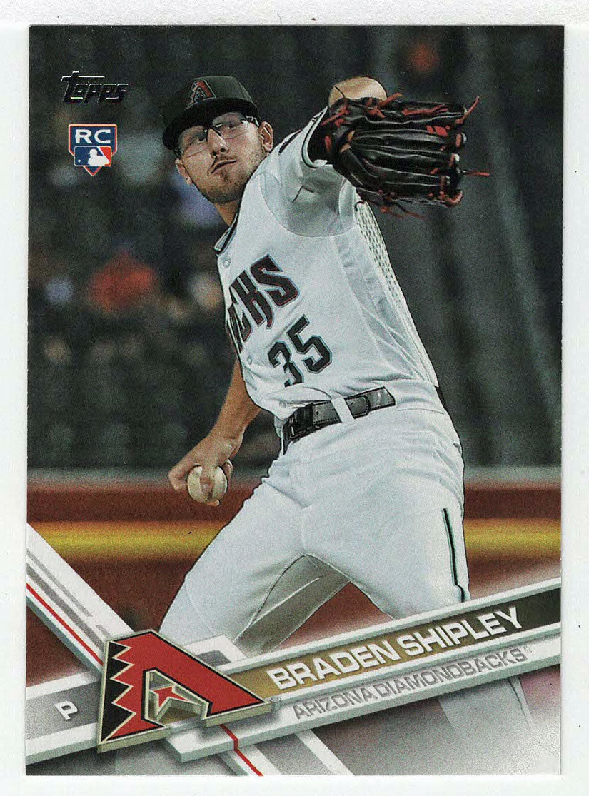 Braden Shipley RC - Arizona Diamondbacks (MLB Baseball Card) 2017 Topps # 15 Mint