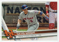David Wright - New York Mets (MLB Baseball Card) 2017 Topps # 19 Mint