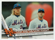 Matt Harve - Noah Syndergaard - New York Mets - Thor and the Dark Knight (MLB Baseball Card) 2017 Topps # 32 Mint