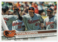 Mark Trumbo - Adam Jones - Manny Machado - Chris Davis - B'more Boppers (MLB Baseball Card) 2017 Topps # 36 Mint