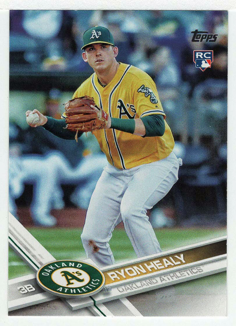 Ryon Healy RC - Oakland Athletics (MLB Baseball Card) 2017 Topps # 53 Mint