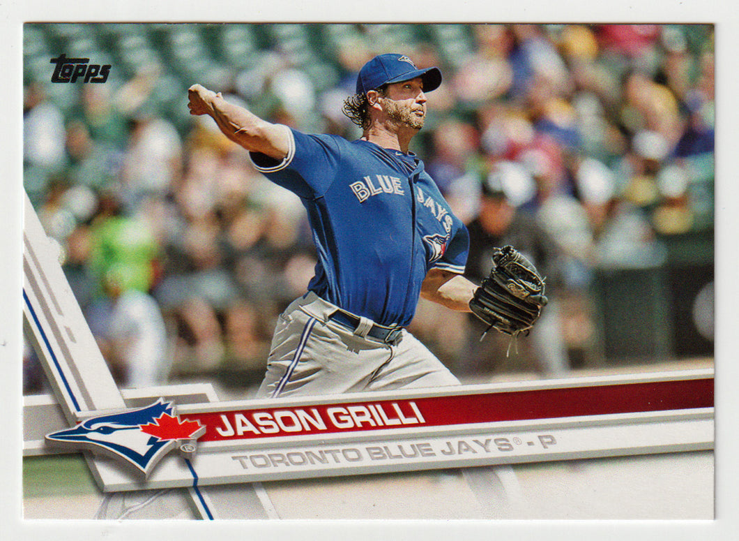 Jason Grilli - Toronto Blue Jays (MLB Baseball Card) 2017 Topps # 90 Mint