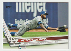 Howie Kendrick - Los Angeles Dodgers (MLB Baseball Card) 2017 Topps # 107 Mint