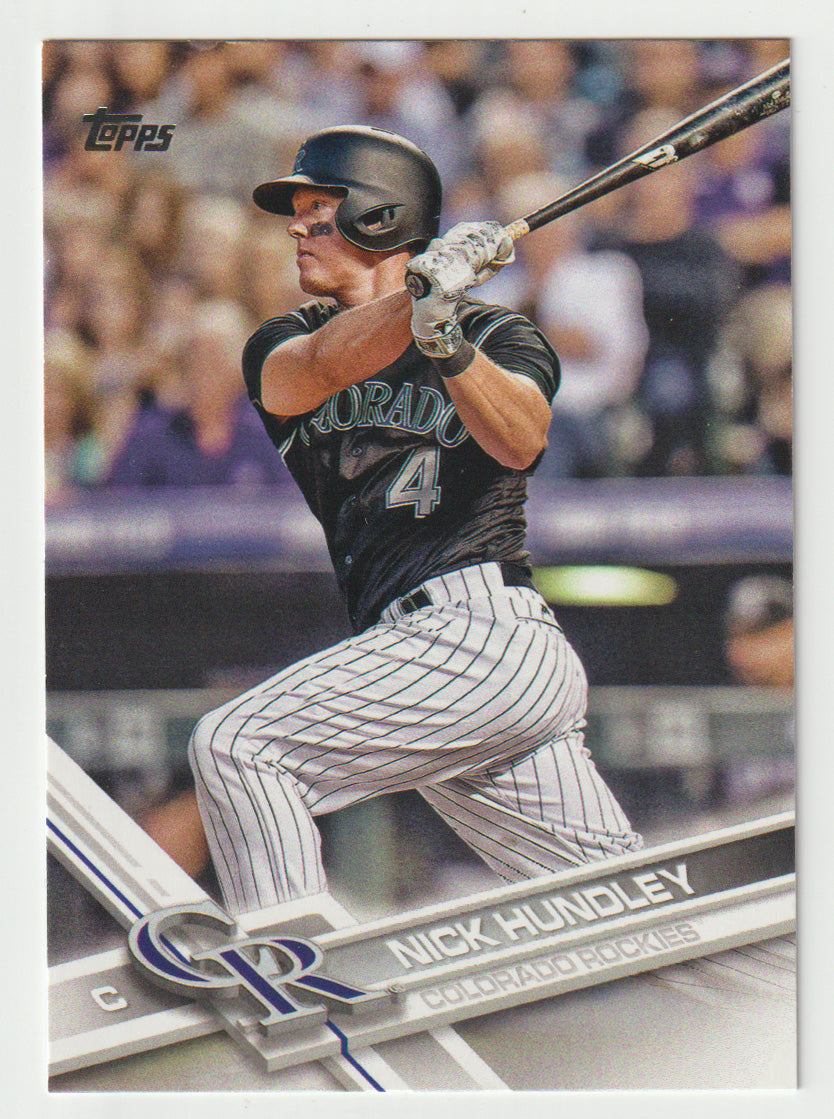 Nick Hundley - Colorado Rockies (MLB Baseball Card) 2017 Topps # 108 Mint