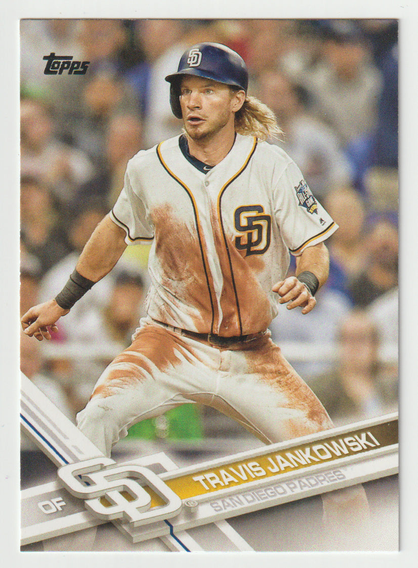 Travis Jankowski - San Diego Padres (MLB Baseball Card) 2017 Topps # 124 Mint