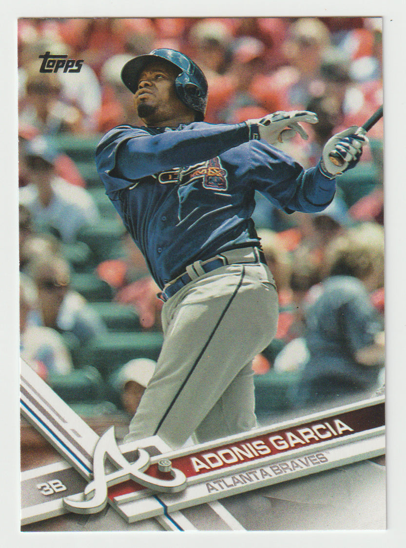 Adonis Garcia - Atlanta Braves (MLB Baseball Card) 2017 Topps # 129 Mint