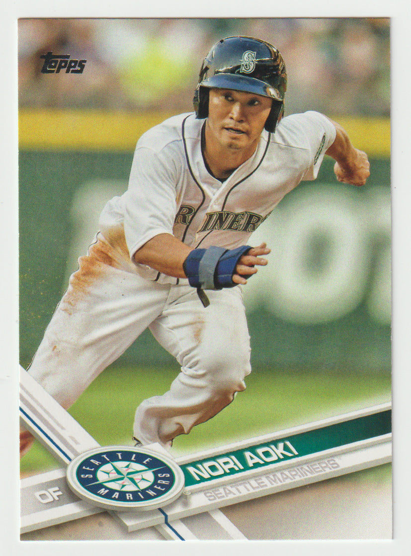 Nori Aoki - Seattle Mariners (MLB Baseball Card) 2017 Topps # 153 Mint