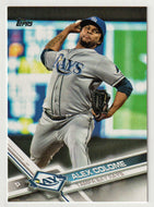 Alex Colome - Tampa Bay Rays (MLB Baseball Card) 2017 Topps # 156 Mint