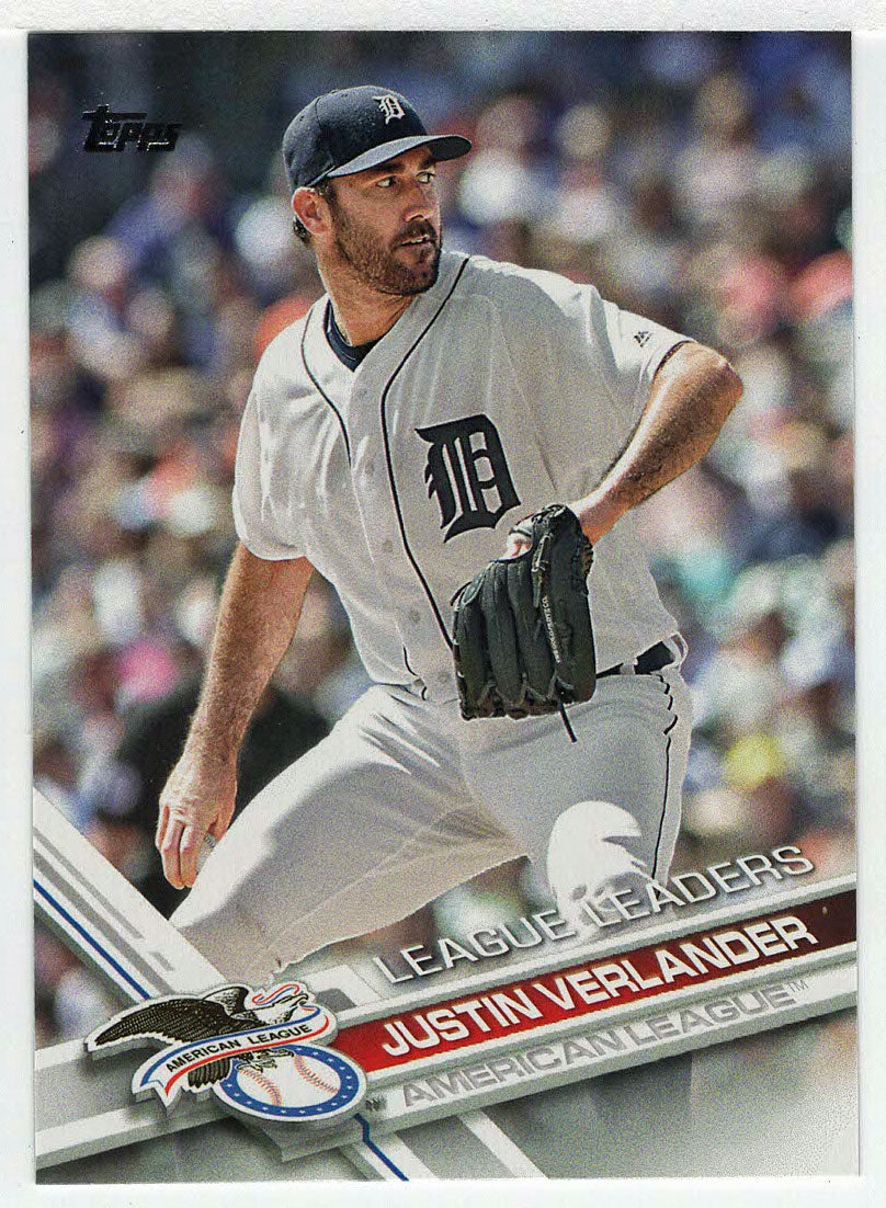Justin Verlander - Detroit Tigers (MLB Baseball Card) 2017 Topps # 159 Mint