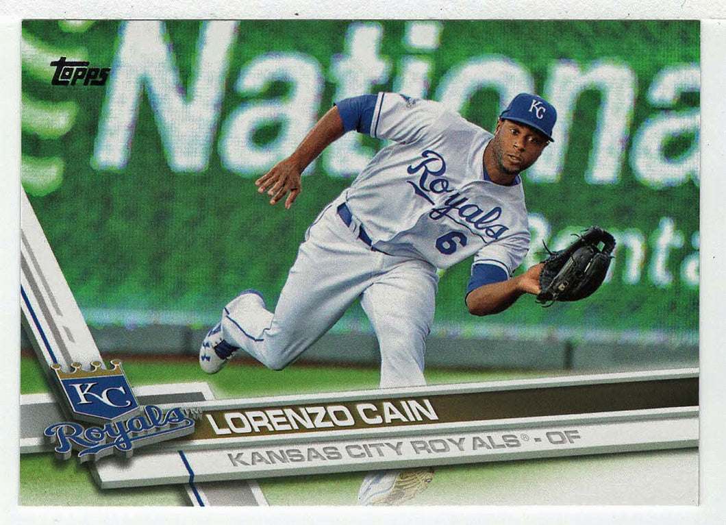 Lorenzo Cain - Kansas City Royals (MLB Baseball Card) 2017 Topps # 167 Mint