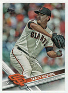 Matt Moore - San Francisco Giants (MLB Baseball Card) 2017 Topps # 179 Mint