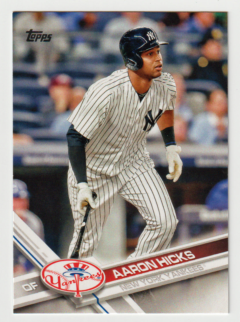 Aaron Hicks - New York Yankees (MLB Baseball Card) 2017 Topps # 181 Mint