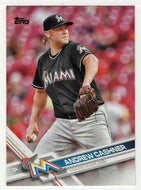 Andrew Cashner - Miami Marlins (MLB Baseball Card) 2017 Topps # 186 Mint