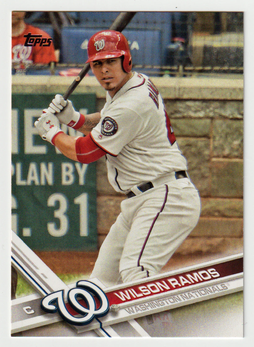 Wilson Ramos - Washington Nationals (MLB Baseball Card) 2017 Topps # 191 Mint