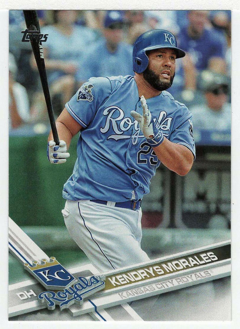 Kendrys Morales - Kansas City Royals (MLB Baseball Card) 2017 Topps # 205 Mint