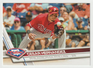 Cesar Hernandez - Philadelphia Phillies (MLB Baseball Card) 2017 Topps # 222 Mint