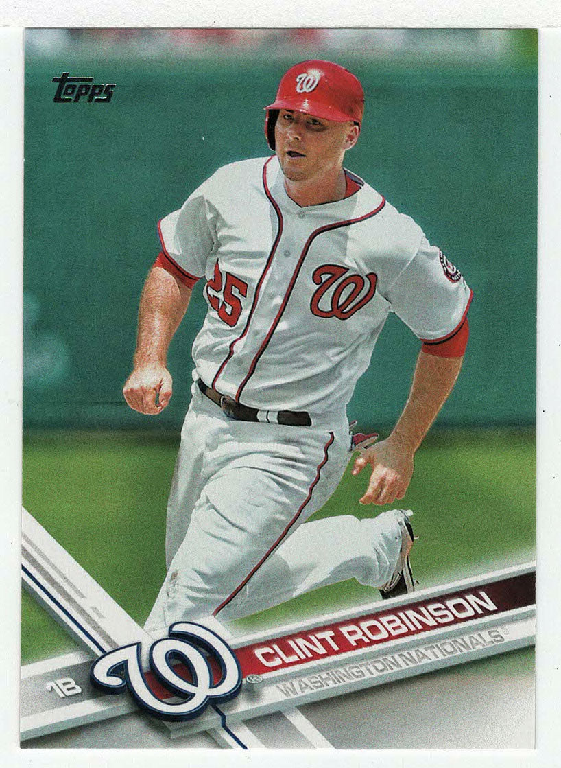 Clint Robinson - Washington Nationals (MLB Baseball Card) 2017 Topps # 252 Mint