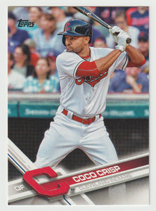 Coco Crisp - Cleveland Indians (MLB Baseball Card) 2017 Topps # 281 Mint