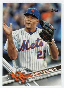 Jeurys Familia - New York Mets (MLB Baseball Card) 2017 Topps # 301 Mint