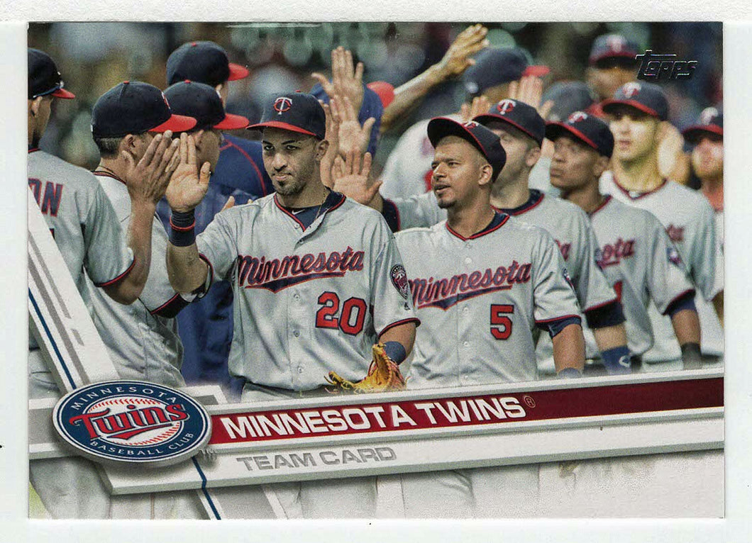 Minnesota Twins Team Card (MLB Baseball Card) 2017 Topps # 304 Mint