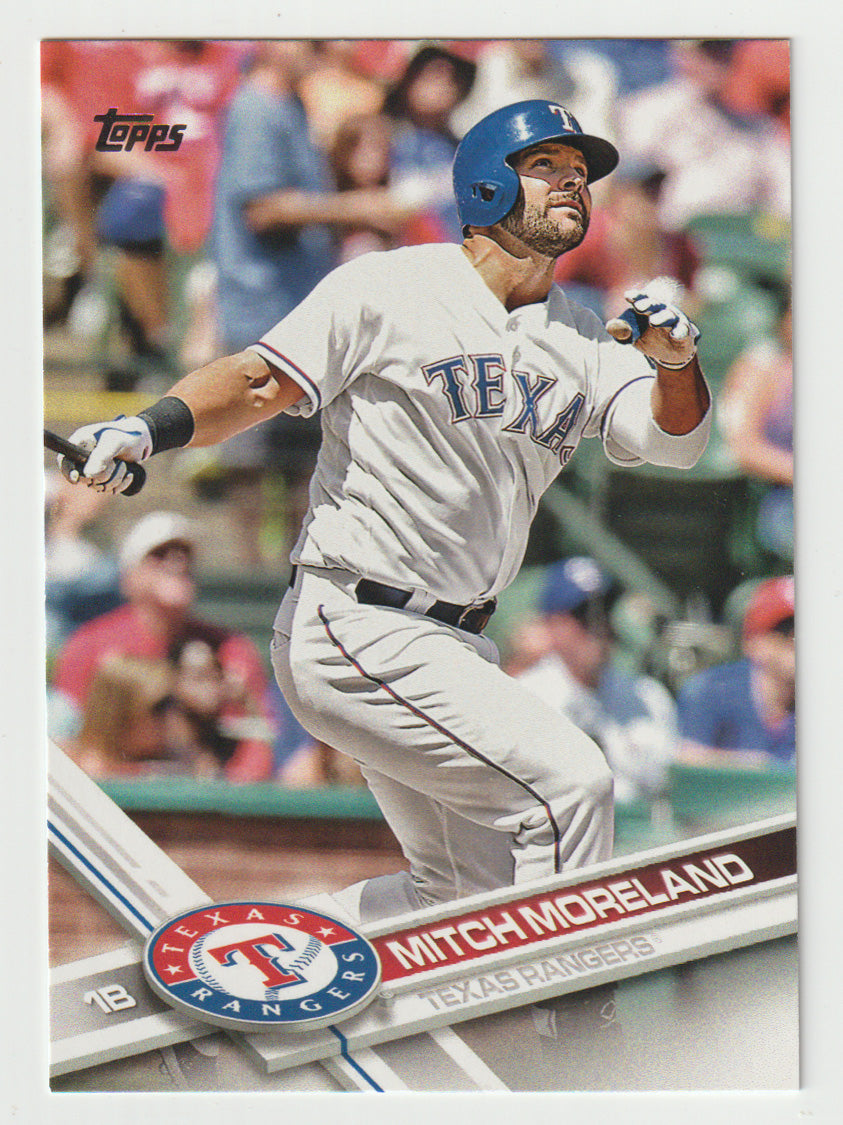 Mitch Moreland - Texas Rangers (MLB Baseball Card) 2017 Topps # 317 Mint