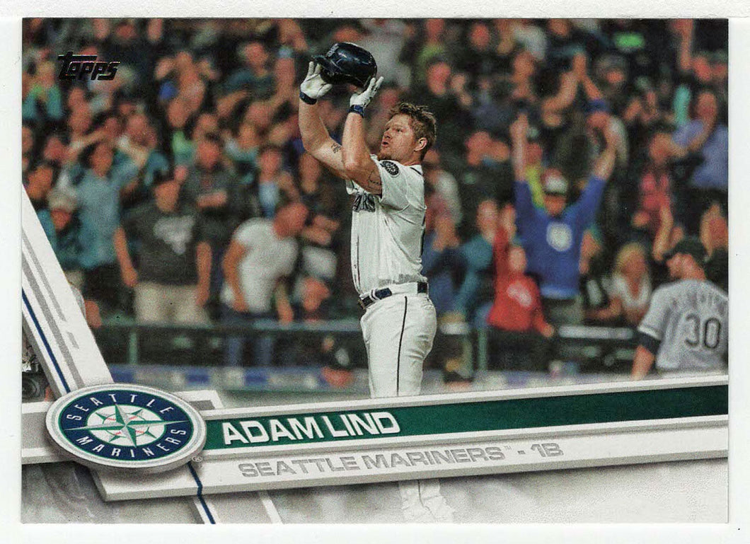 Adam Lind - Seattle Mariners (MLB Baseball Card) 2017 Topps # 328 Mint
