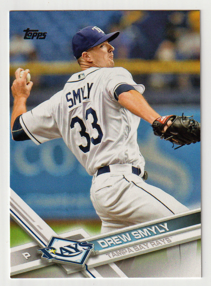Drew Smyly - Tampa Bay Rays (MLB Baseball Card) 2017 Topps # 334 Mint