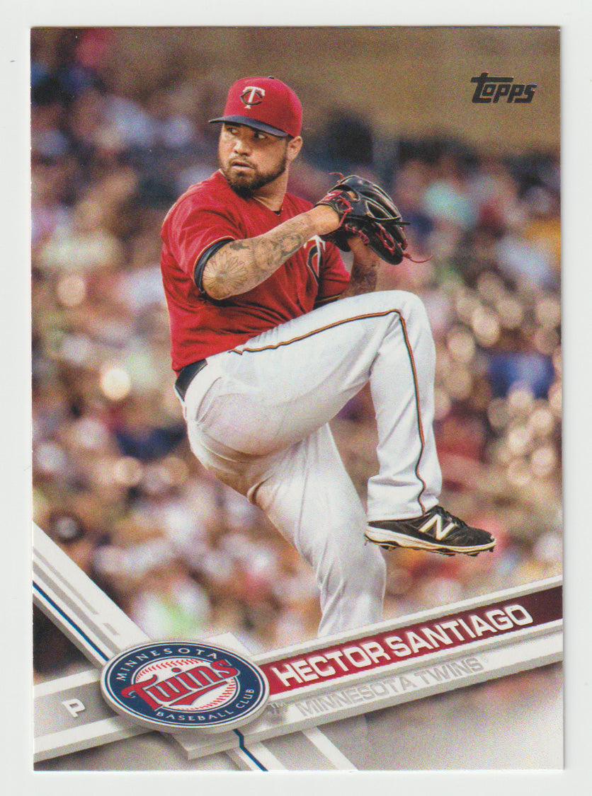 Hector Santiago - Minnesota Twins (MLB Baseball Card) 2017 Topps # 336 Mint