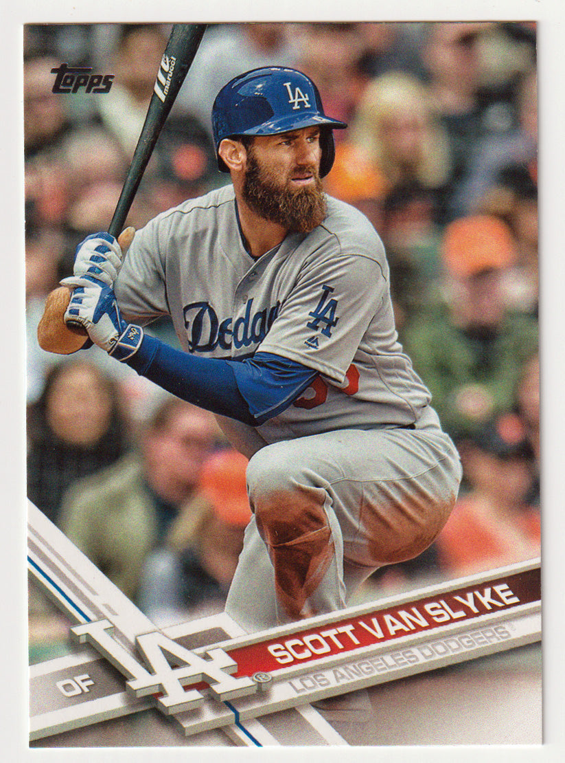 Scott Van Slyke - Los Angeles Dodgers (MLB Baseball Card) 2017 Topps # 337 Mint