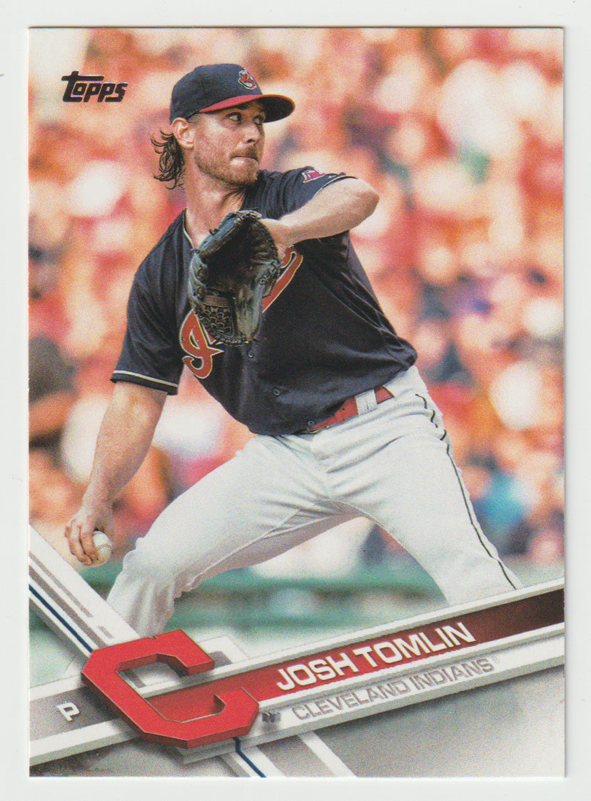 Josh Tomlin - Cleveland Indians (MLB Baseball Card) 2017 Topps # 342 Mint
