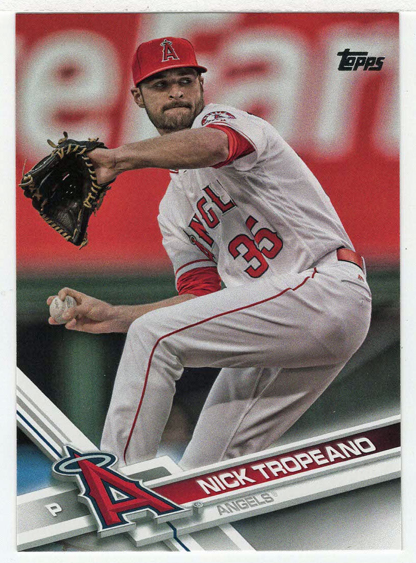 Nick Tropeano - Los Angeles Angels (MLB Baseball Card) 2017 Topps # 354 Mint