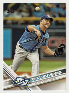 Brad Boxberger - Tampa Bay Rays (MLB Baseball Card) 2017 Topps # 358 Mint