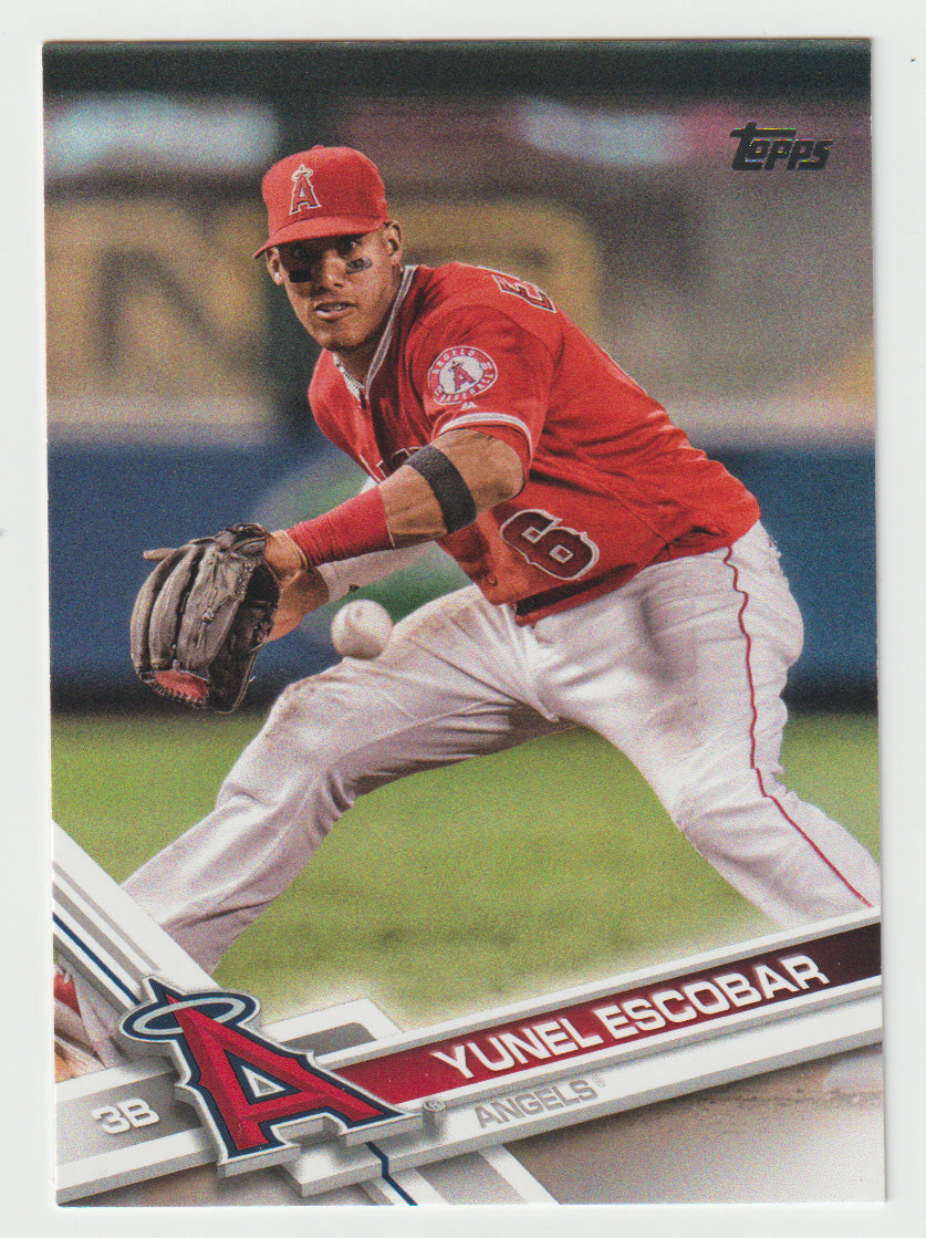 Yunel Escobar - Los Angeles Angels (MLB Baseball Card) 2017 Topps # 363 Mint